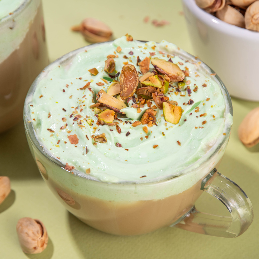 Homemade Pistachio Coffee Syrup